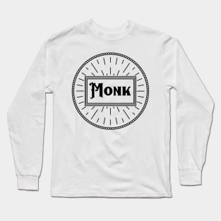 DnD Monk - Light Long Sleeve T-Shirt